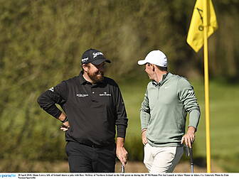 Shane Lowry sees Rory McIlroy...